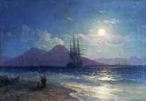 Vue sur la mer. At Night 1873