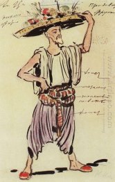 Fruit Seller Costume Design For Gartman S Ballet 1906