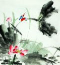 Lotus - peinture chinoise