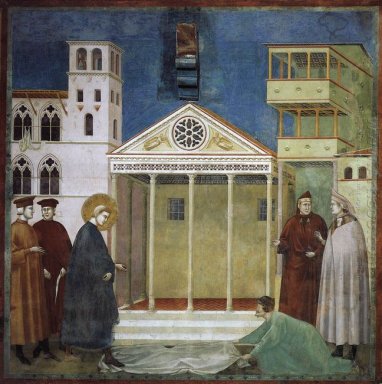 San Francesco Onorato da un semplice uomo 1300