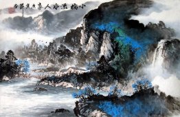 Mountains, water - Chinese Painting