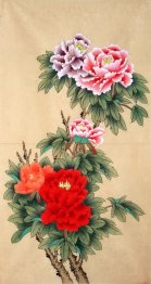 Peony - la pintura china