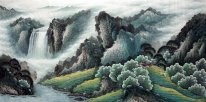 Waterfall - Chinese Painting