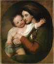 La señora Benjamin West y su hijo Raphael