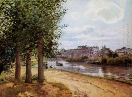 pontoise banks of the oise 1872