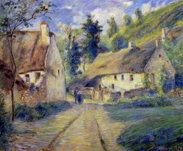 cottages at auvers near pontoise 1879