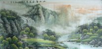 Waterfall - Pittura cinese