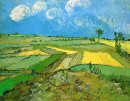 Gandum Fields Pada Auvers Bawah Clouded Sky 1890