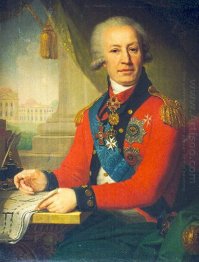 Portrait Of Alexeï Ivanovitch Vassiliev 1800