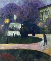 Square With Street Lamp 1891