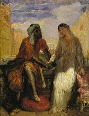 Othello och Desdemona i Venedig
