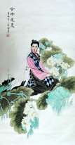 Belle Dame - Peinture chinoise