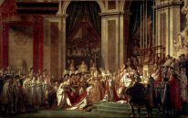 La consagración del emperador Napoleon y la coronación de T