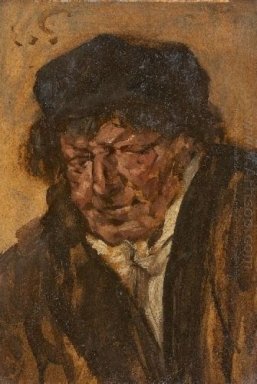 Portrait of a Man Dengan Beret