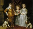 Potret Tiga Anak Tertua Dari Charles I