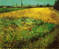 Campo di grano con le Alpilles Foothills In Background 1888