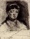 Tête d'une femme 1886 1