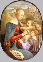 Madonna And Child With Two Angels