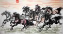 Horse - Pittura cinese