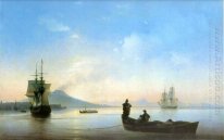 De Baai van Napels In de ochtend 1843