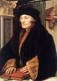 Portrait Of Erasmus Of Rotterdam 1523