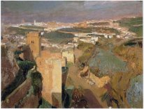 Tower Of Seven Pont Alhambra Granada 1910