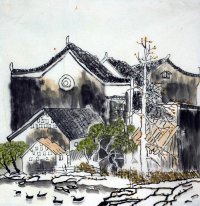 House - Chinese Painting