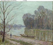 banks of the loing winter 1896