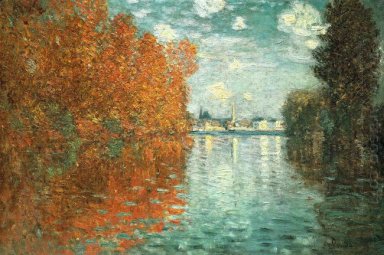 Efecto de otoño en Argenteuil 1873