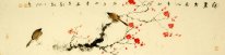 Plum Blossom & Birds - Peinture chinoise