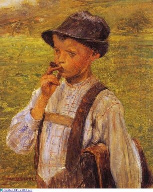 Boy Smoking