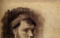 Part Of A Portrait Of Anthon Van Rappard 1884