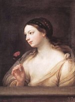 Girl With A Rose