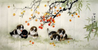 Chien - Peinture chinoise