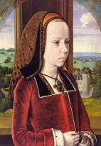 Portret van Margaretha van Oostenrijk (Portret van een jonge Pri