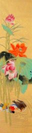 Hawthorn,Lotus-Duck - Chinese Painting