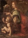 Madonnan i Rocks (detalj 2) 1483-1486