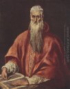 St Jerome Sebagai Scholar 1600-1614