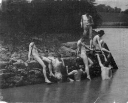 Study for The Swimming Hole