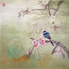 Peach Blossom&Birds - Chinese Painting