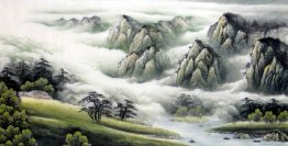 Mountains - Chinese Painting