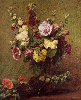 Roses trémières 1892