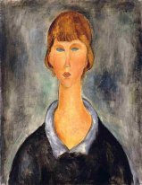 portrait d'une jeune femme 1919