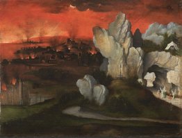 Landscape with the destruction of Sodom and Gomorrah