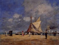 Deauville On The Jetty 1889