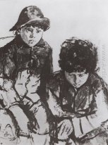 Enfants Yuri Serov et Sasha de 1904