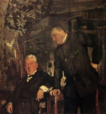 Ritratto di Alessandro Lensky e Alexander Yuzhin 1908