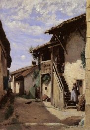 A Village Street Dardagny 1853