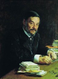 Portrait Of Ivan Mikhaylovich Sechenov Russian Physiologist 1889