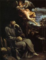 St Francis Consoled By Angelic Music 1610